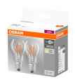 Normallampa LED Filament 4W Osram